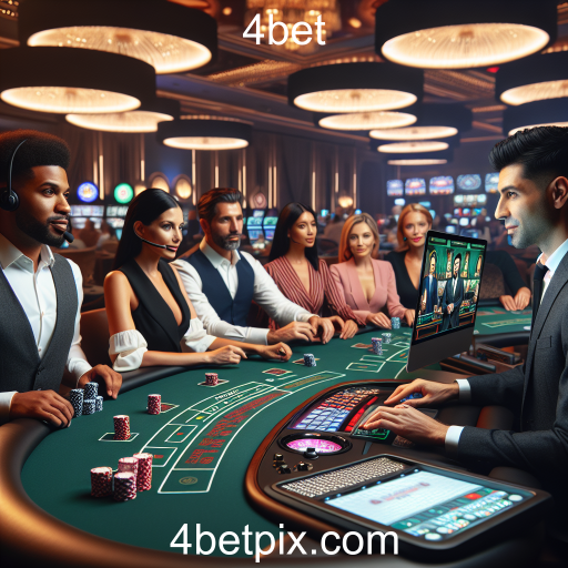 A Experiência do Cassino Ao Vivo na 4bet